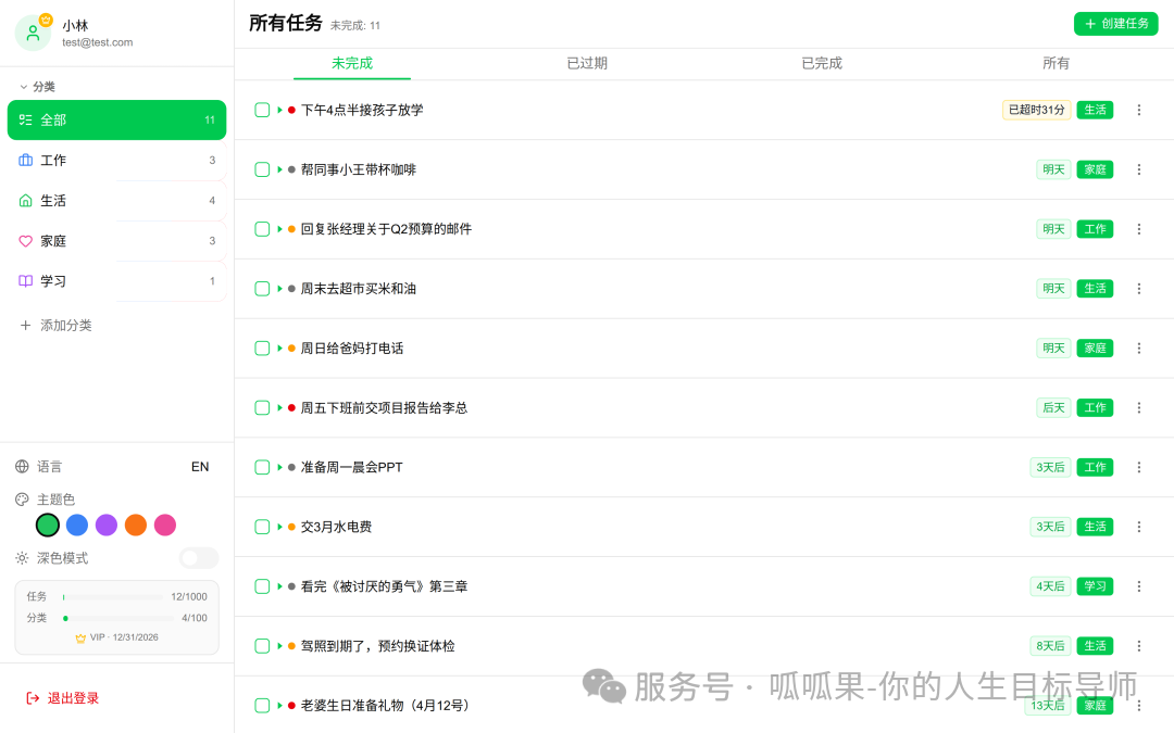 做了个待办清单,本来只想给自己少忘记点事,没想到玩大了… 做了个待办清单,本来只想给自己少忘记点事,没想到玩大了…